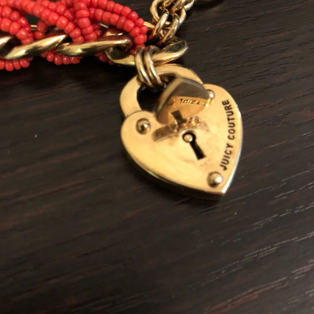 Juicy Couture Heart Lock Bracelet